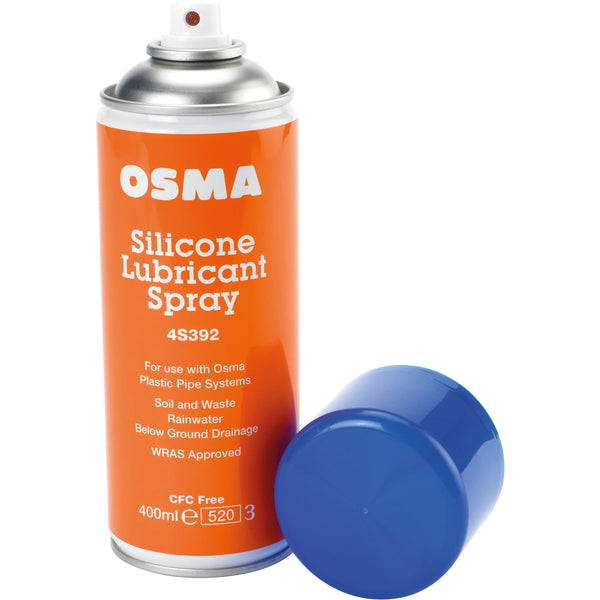 Wavin OsmaSoil Silicone Lube Spray 400ml 4S392