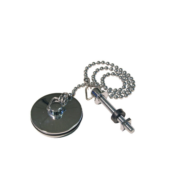 Plumbright 1 1/4 Inch Chrome Basin Plug