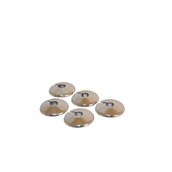 Plumbright Pipe Collars Chrome 15mm (Pack of 5) 787141
