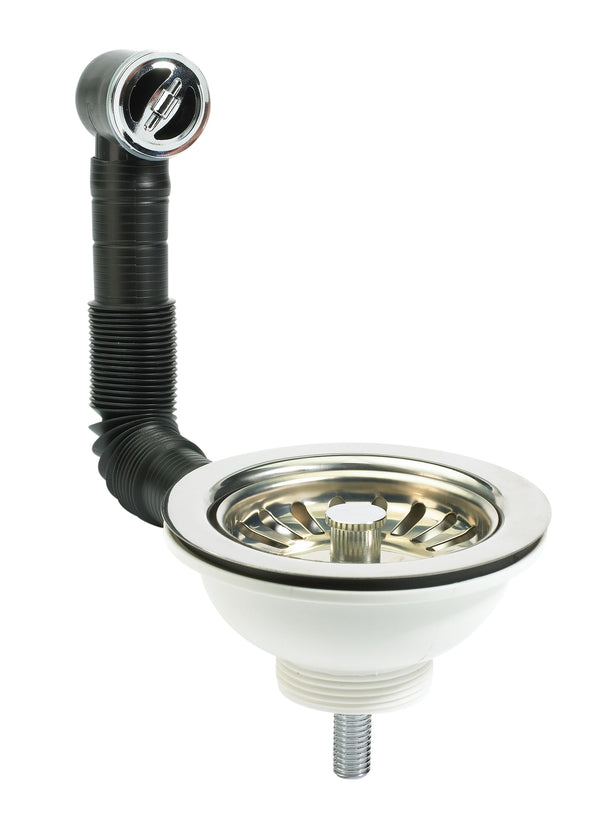 Peerless Basket Strainer Waste + Overflow 201697