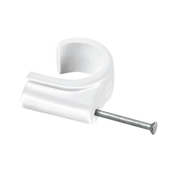 Hep2O 10mm Cable Pipe Clips White HX65/10W