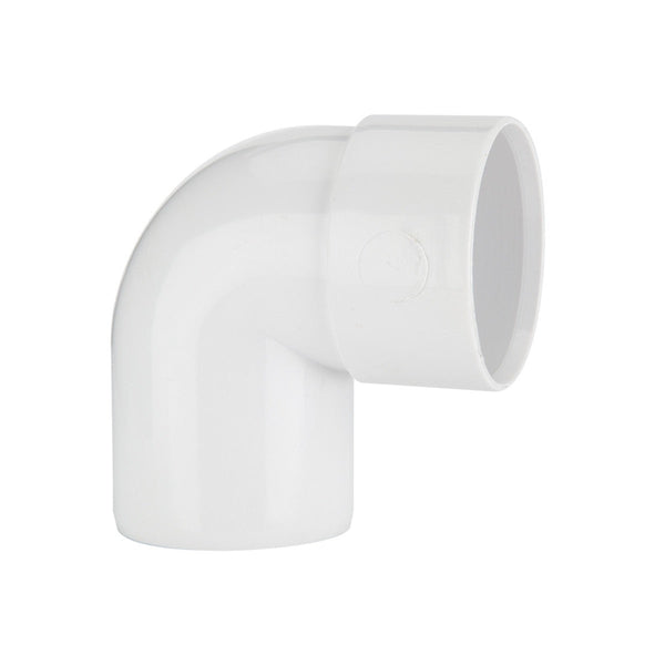 Polypipe Solvent Weld Waste System 92.5 Degree Swivel Bend White 40mm Ws24W