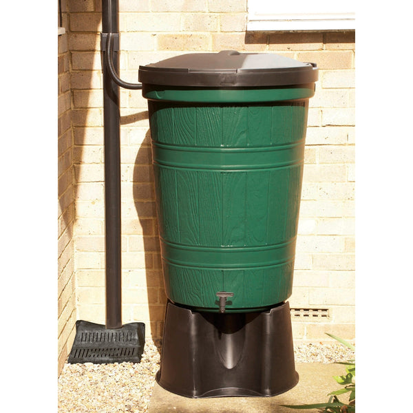Straight Limited Water Butt Stand for Butt 200 Litre Black WBSTAND