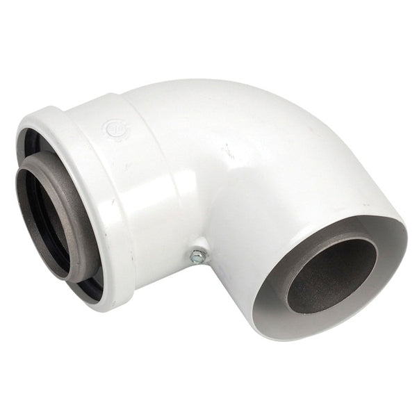 Worcester Bosch 90 Degree Boiler Flue Elbow 60Mm/100Mm 7716191084