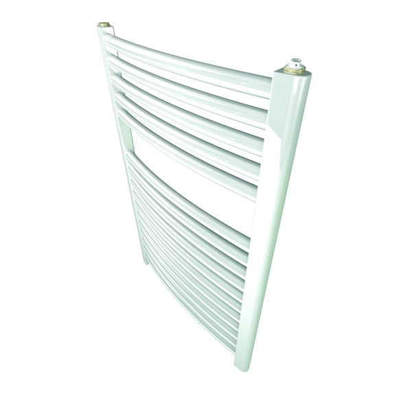 Stelrad Classic Towel Rail 760 X 500mm Chrome Curved 147012