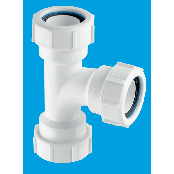 McAlpine Swept Tee White 1.25In V8M