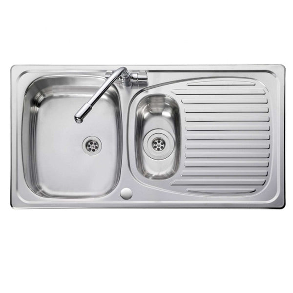 Leisure Euroline 1.5 Bowl Stainless Steel EL950/2 Sink Only