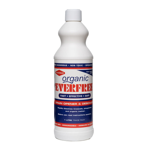 Wisemans Everclear Organic Drain Cleaner 1 Litre H02404