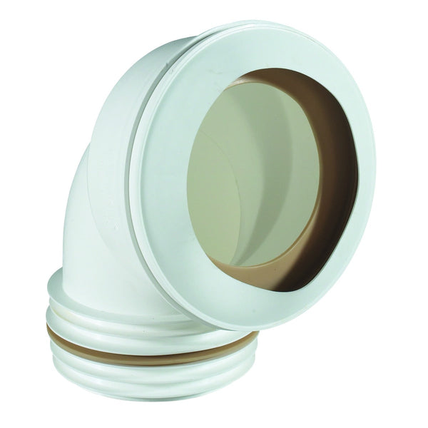 Hunter Multikwik Offset 90 Degree Pan Connector with 100 mm MKB2190