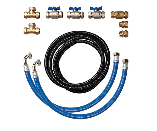 Scalemaster Softline 22mm High Flow Water Softener Installation Kit 900810.