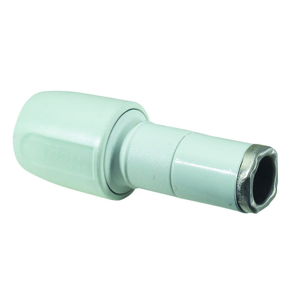 Hep2O Socket Reducer White 22x15mm HD2/22W