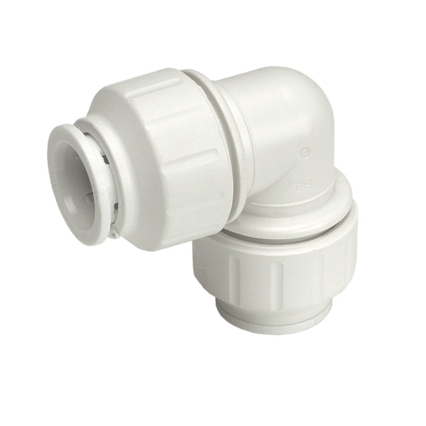 JG Speedfit Elbow Push-Fit 22mm White PEM0322W-L