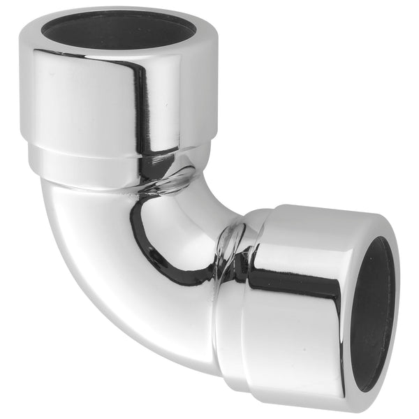 McAlpine Chrome On Brass Compression Elbow 35mm X 90 Degree 35A-Cb