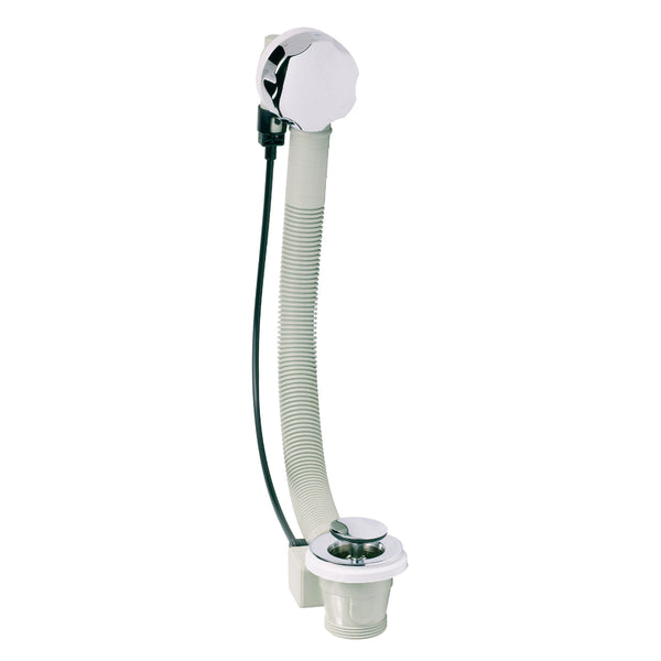 Embrass Peerless De-Luxe Bath Pop Up Waste And Overflow Chrome Plated 38.1mm 200886