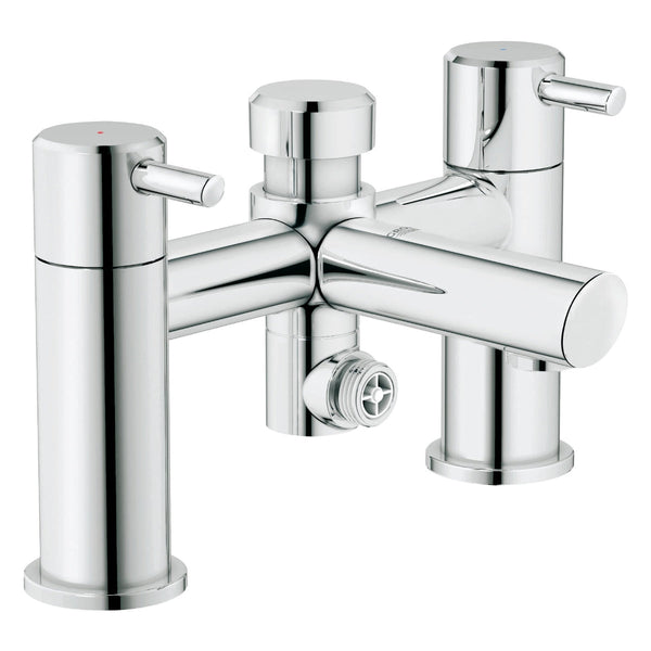 Grohe Concentto Low Pressure Deck Mounted Bath Shower Mixer Tap Chrome 25109000