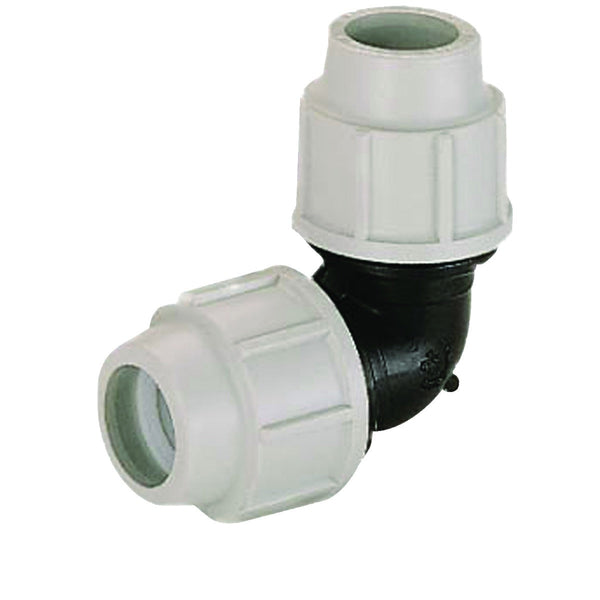 Plasson Mechanical Compression (Line 7 Grey) Elbow 32mm 070500032