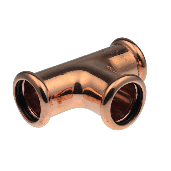 Pegler VSH Xpress Copper Press Fit Equal Tee 28mm S24 38462.