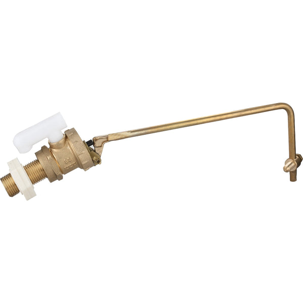 Plumbright Part 2 High Pressure Ballvalve Brass 1/2" Side Entry 2" Tail
