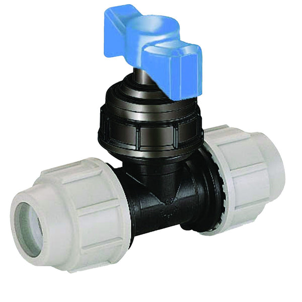 Plasson Compression Stop Tap 32mm 03407032