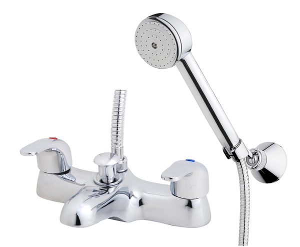 Iflo Barcelona Bath Shower Mixer Tap Brass 604587