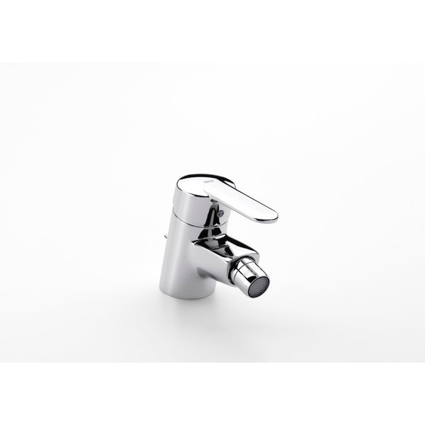 Roca Victoria V2 Bidet Mixer Tap and Pop Up Waste Chrome A5A6025C00