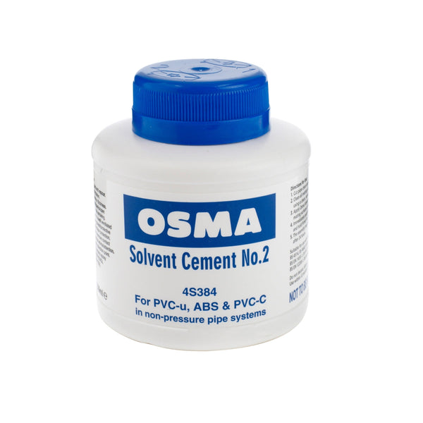 Wavin OsmaSoil Solvent Cement No2 250ml 4S384
