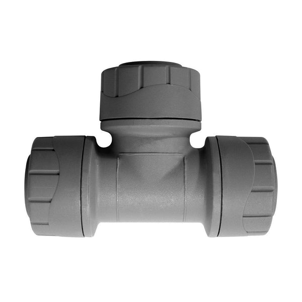 Polypipe Polyplumb Equal Tee Grey 15mm PB215