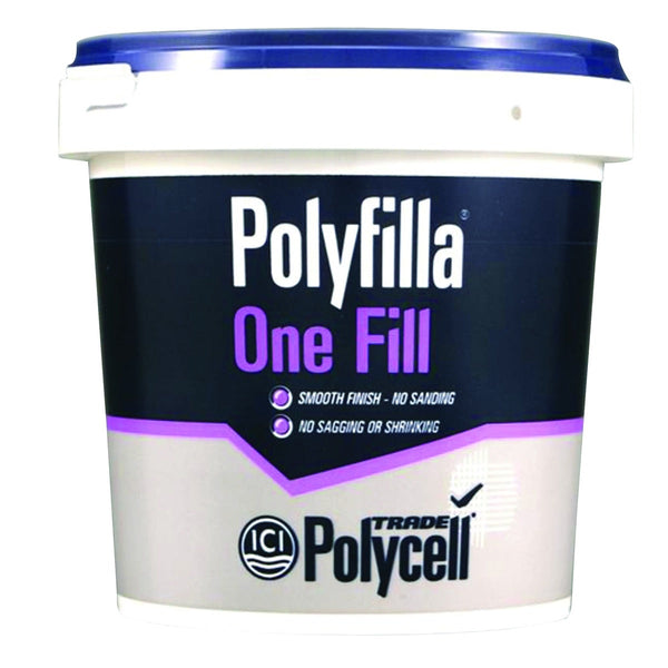 Ici Caldaie Paints Polycell Polyfilla One Fill Lightweight Filler 1 L 10171