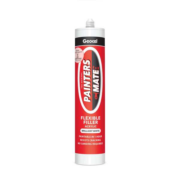 Geocel Painters Mate Flexible Filler White 310ml 2939444