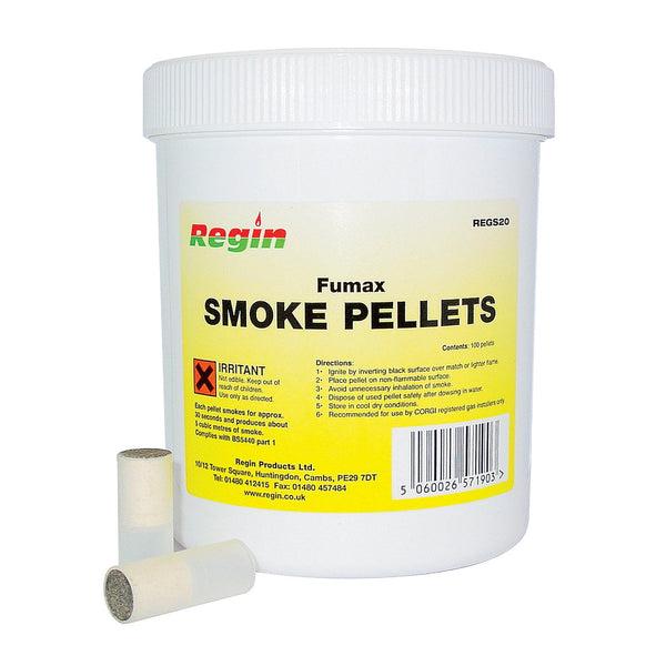 Regin Fumax Smoke Pellets Tub of 100 REGS20