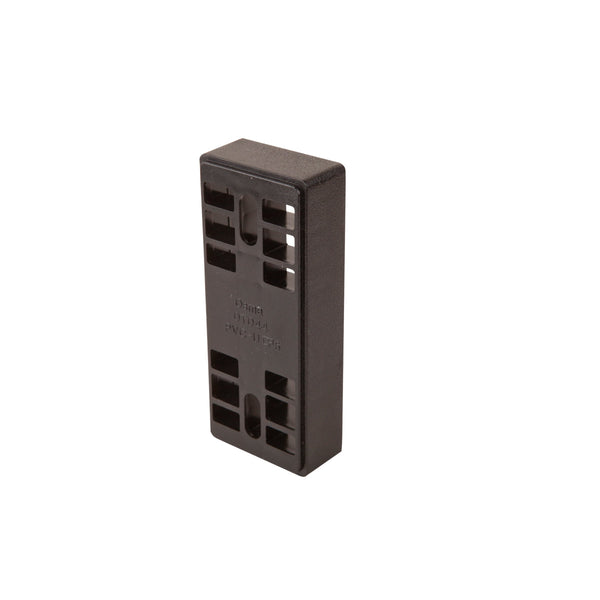 Wavin Osma Gutter Bracket Spacer 21mm Projection Black 0T044B