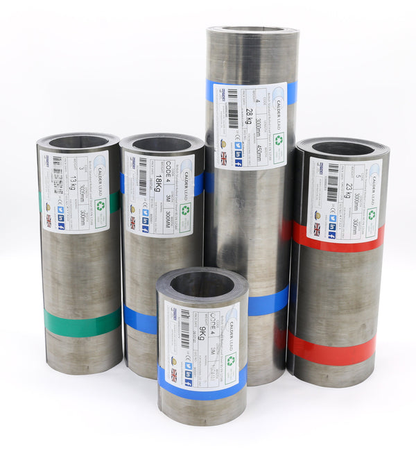 Calder Code 5 Lead Flashing 300mm x 6m Roll Nominal Weight 46kg 40022530