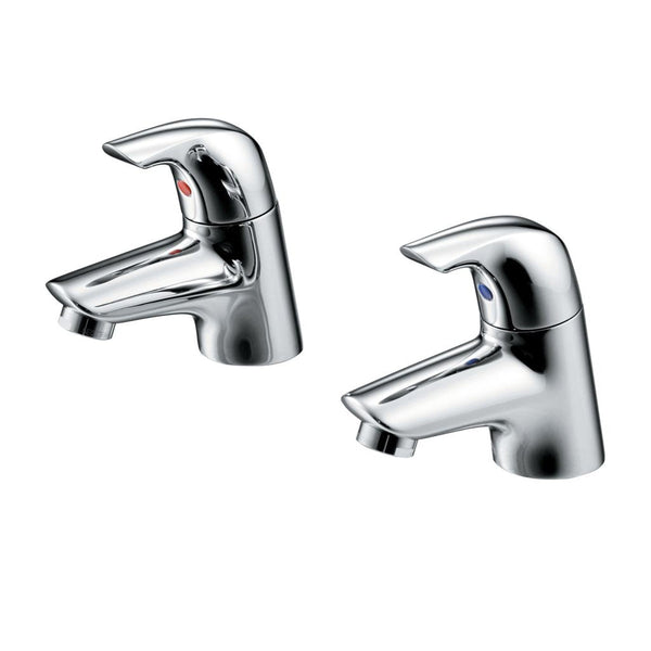 Ideal Standard Ceraplan Bath Pillar Taps with Lever Handles