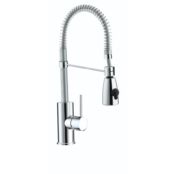 Bristan Target Kitchen Monobloc Sink Mixer Tap With Pull Out Spray TG SNK C