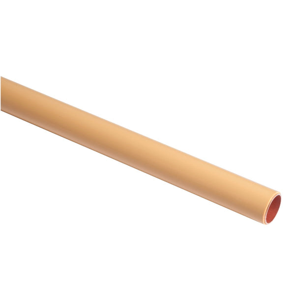 Wednesbury Yellow Plastic Coated Copper Tube Length 15mmx3m (Table X) X015L-3PY