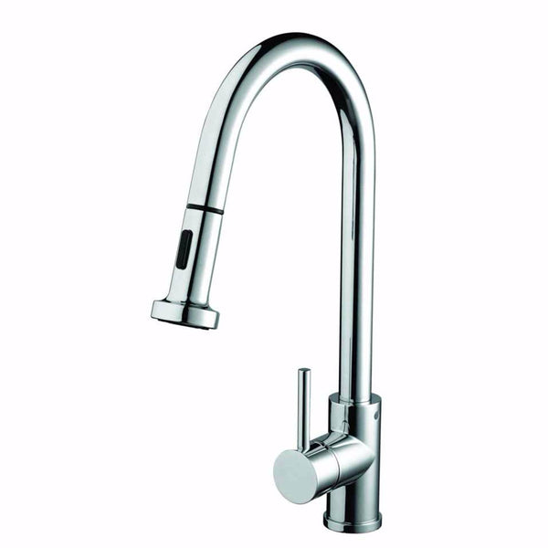 Bristan Apricot Monobloc Mixer Lever Kitchen Tap Chrome APR PULLSNK C
