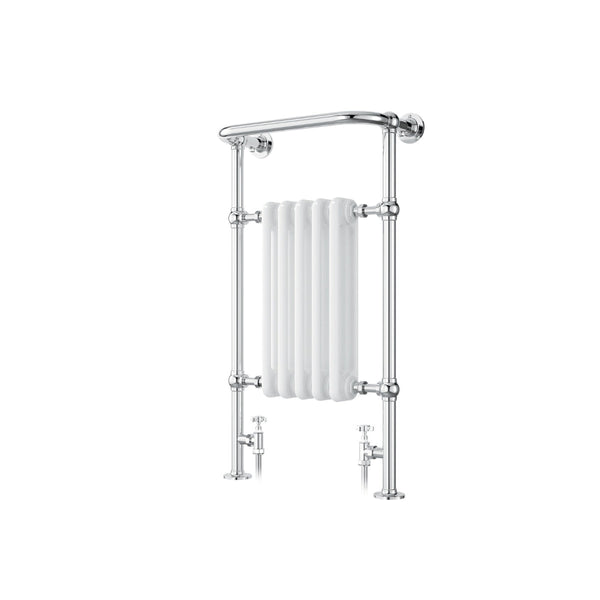 Iflo Cereme Designer Towel Radiator White/Chrome 960 X 510mm 635429