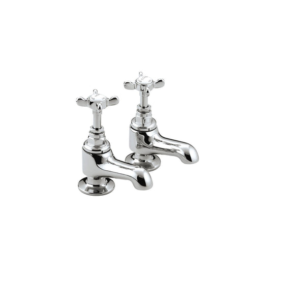 Bristan 1901 Bath Taps with Ceramic Disc Valves Chrome N 3/4 C CD