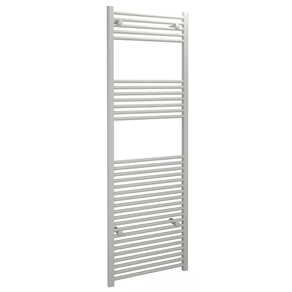 Vitellio Straight White Towel Rail 1800mm X 600mm Bb575308