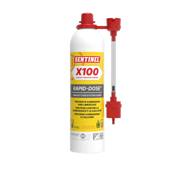 Sentinel X100 Rapid-Dose Inhibitor 300Ml X100Rd-12 X 300Ml-Gb