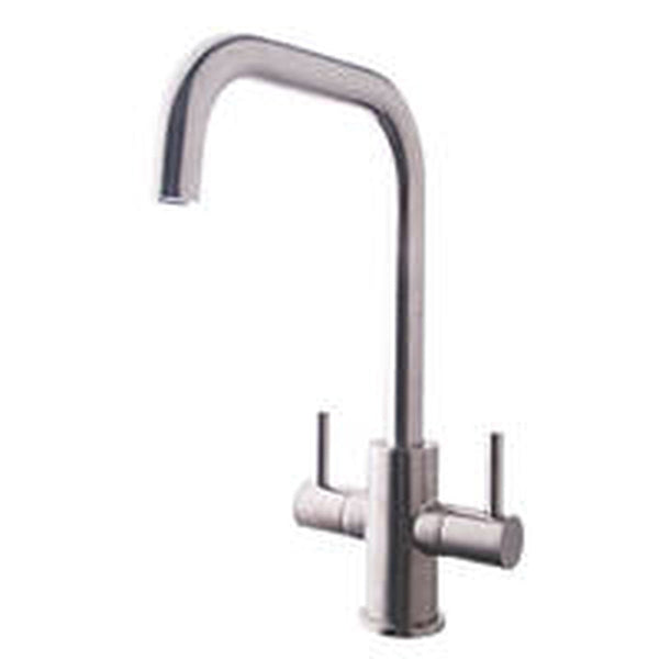 Iflo Colmar Kitchen Monobloc Mixer Tap Brushed Nickel