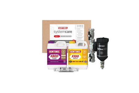 Sentinel Systemcare Pack C Vorte X 250 Hard Water 22mm Intergrated Valves Syscarevortex-C-Hw