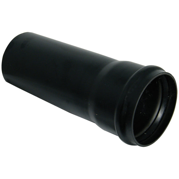 Floplast SP3B 110mm Ring Seal Soil 3 Metre Single Socket Pipe Black