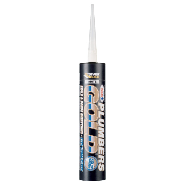 Everbuild Plumbers Gold Clear Sealant & Adhesive 290ml