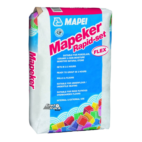 Mapeker Rapid Set White Tile Adhesive 20kg