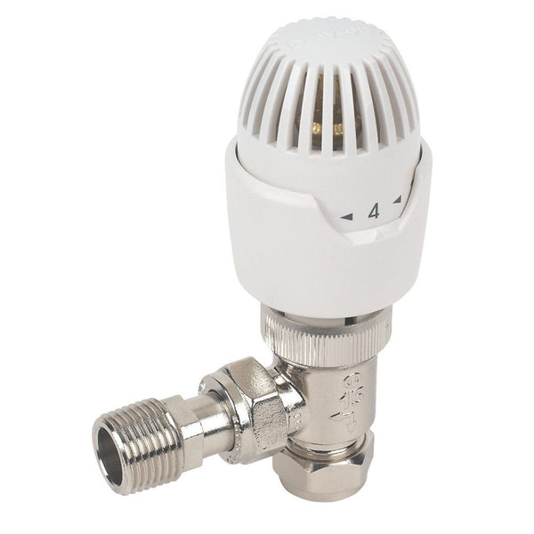Drayton Rt212 Angled Thermostatic Radiator Valve 15mm 08 09 015