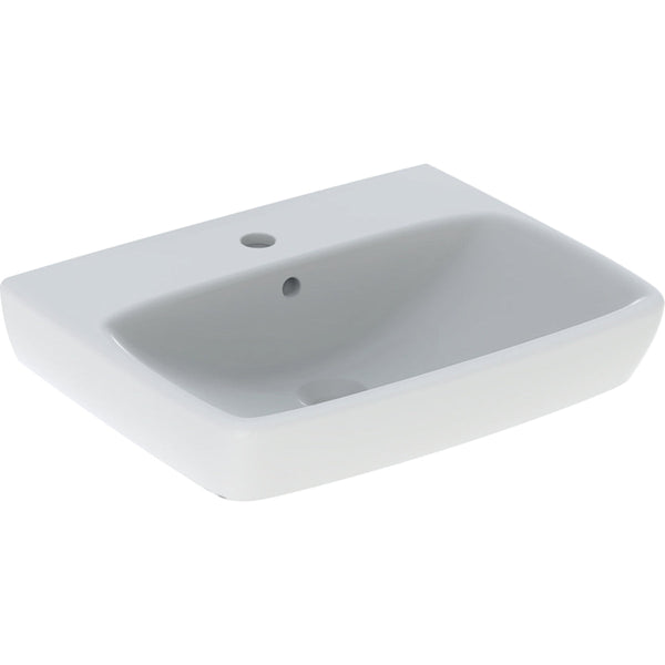 Geberit Selnova Square Washbasin White 550mm X 440mm 501.462.00.6