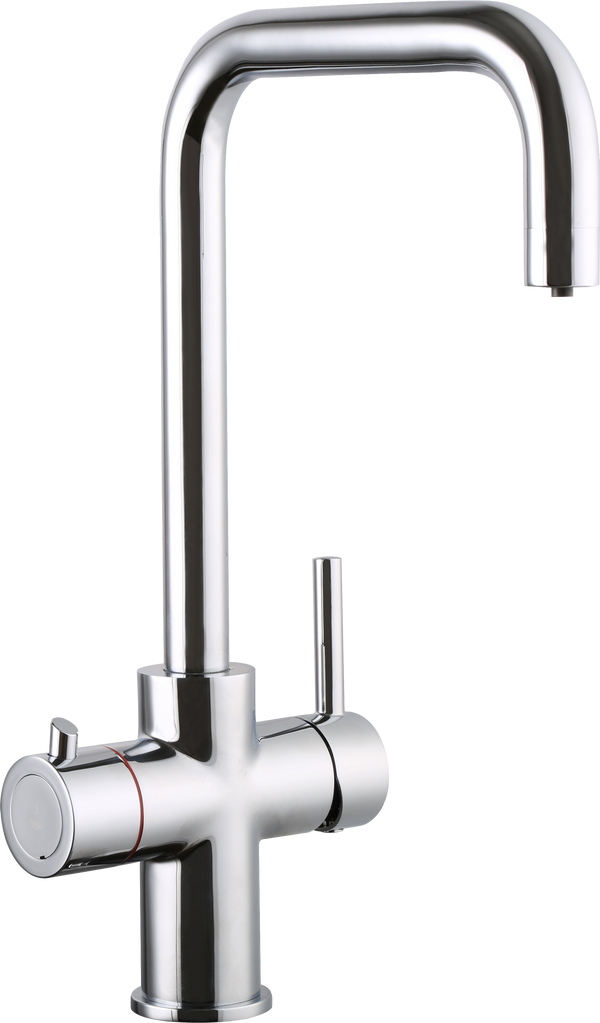 Francis Pegler Chrome 3 Way Hot Water Kitchen Tap