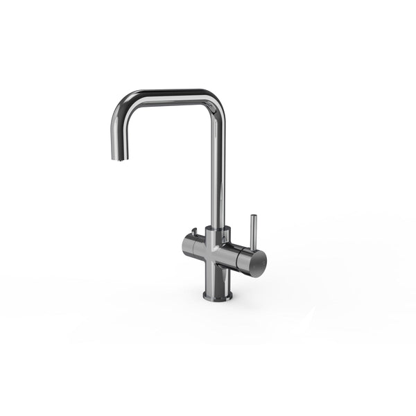Ceki 3 in 1 Instant hot water kitchen tap Chrome Finish