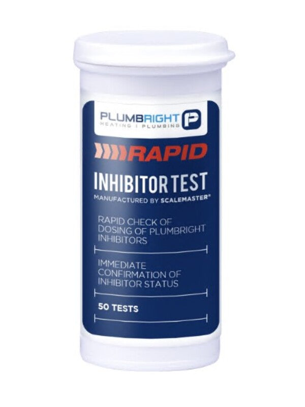 Plumbright Rapid Inhibitor Test Strips (x50 Strips) 501981